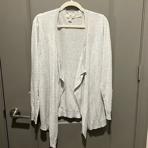 Light Grey LOFT Cardigan